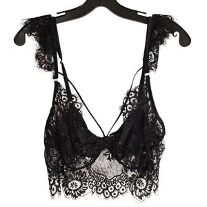 SHEIN Black Lace Bralette